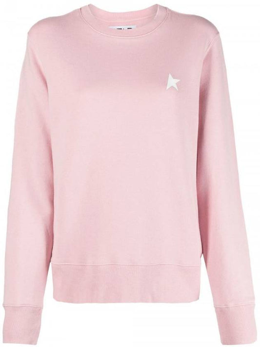 Star Logo Sweatshirt Pink - GOLDEN GOOSE - BALAAN.