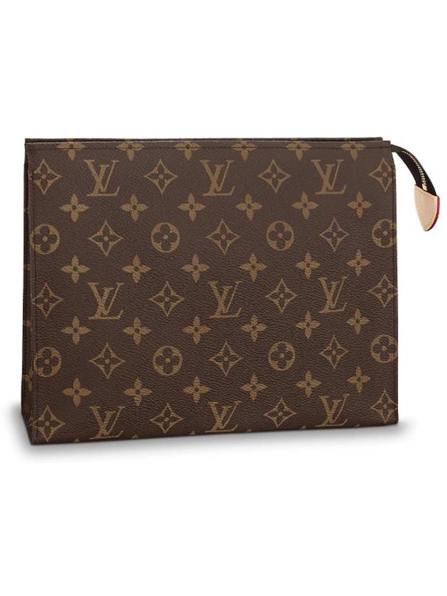 Toiletry Pouch 26 Monogram Brown - LOUIS VUITTON - BALAAN 3