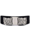 Vara Bow Black Hair Clip Silver - SALVATORE FERRAGAMO - BALAAN 2