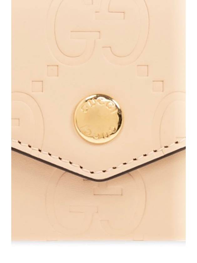 GG card case light beige leather 772792AAC1Q5701 - GUCCI - BALAAN 5