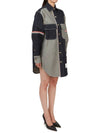 FDSE09O F0253 415 Women s Mini Shirt Dress - THOM BROWNE - BALAAN 5