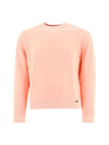 Men's Garment Dyed Sweatshirt Pink - TOM FORD - BALAAN 1