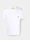 Pony Embroidered Logo Pocket Short Sleeve T-Shirt White - POLO RALPH LAUREN - BALAAN 2