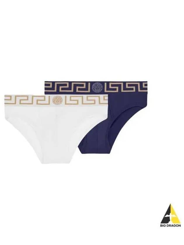 Greca Border Triangle Panties 2EA Multi AU10180 A232741 - VERSACE - BALAAN 1