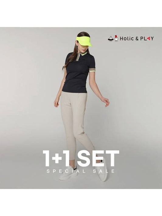 SET Women s Essential T Shirt Baggy Pants - HOLIC&PLAY - BALAAN 1