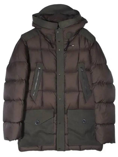 Norsel Combo Down Parka Brown - TEN C - BALAAN 2