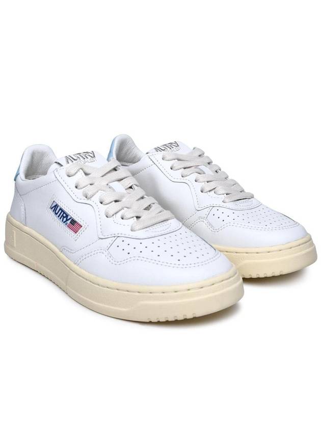 Medalist Light Blue Tab Low Top Sneakers White - AUTRY - BALAAN 3