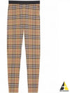 Women's Vintage Check Leggings Beige - BURBERRY - BALAAN 2