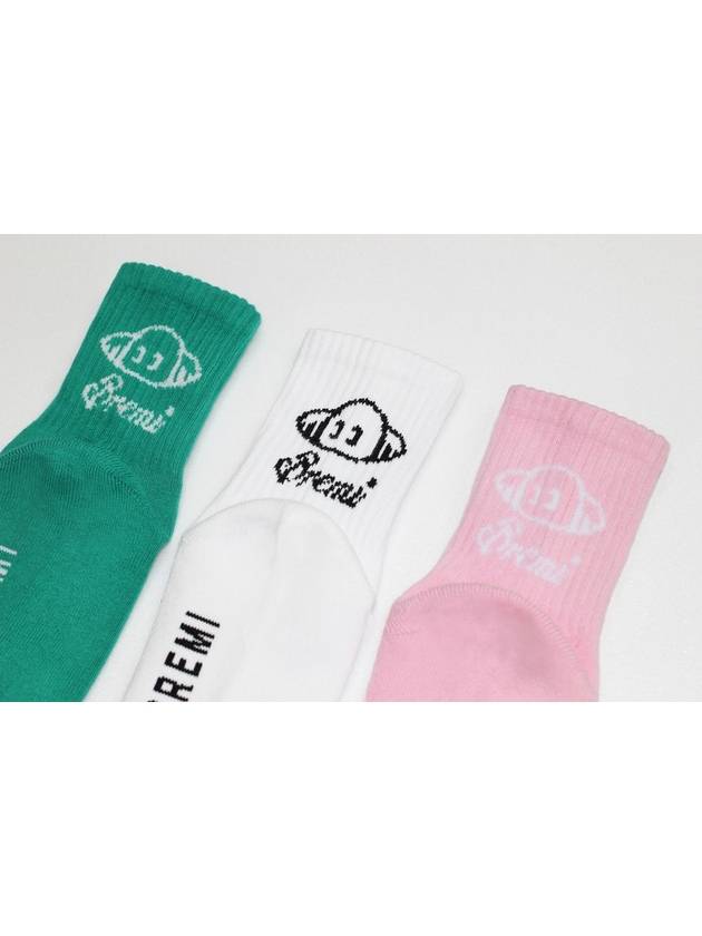 Urby Middle Socks White - BREMI - BALAAN 4