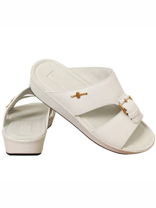 Slippers KUX701 3F33 F0009 BIANCO Men's Sandals - CAR SHOE - BALAAN 4