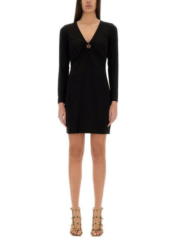 Michael Kors Jersey Dress With Drop Opening - MICHAEL KORS - BALAAN 1