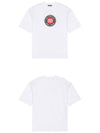 BB Logo Print Short Sleeve T-Shirt White - BALENCIAGA - BALAAN 5