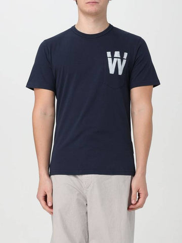 T-shirt con stampa W Woolrich - WOOLRICH - BALAAN 1