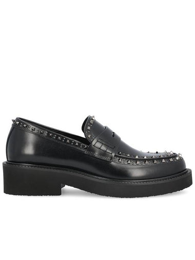 Valentino Garavani Flat shoes Black - VALENTINO - BALAAN 1