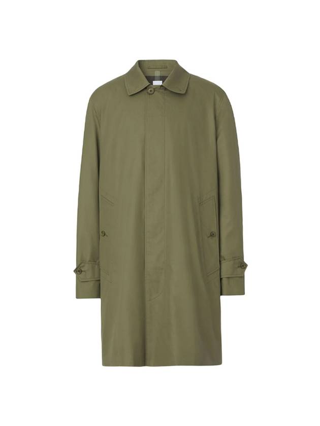 cotton lightweight flap pocket single coat - BURBERRY - BALAAN 1