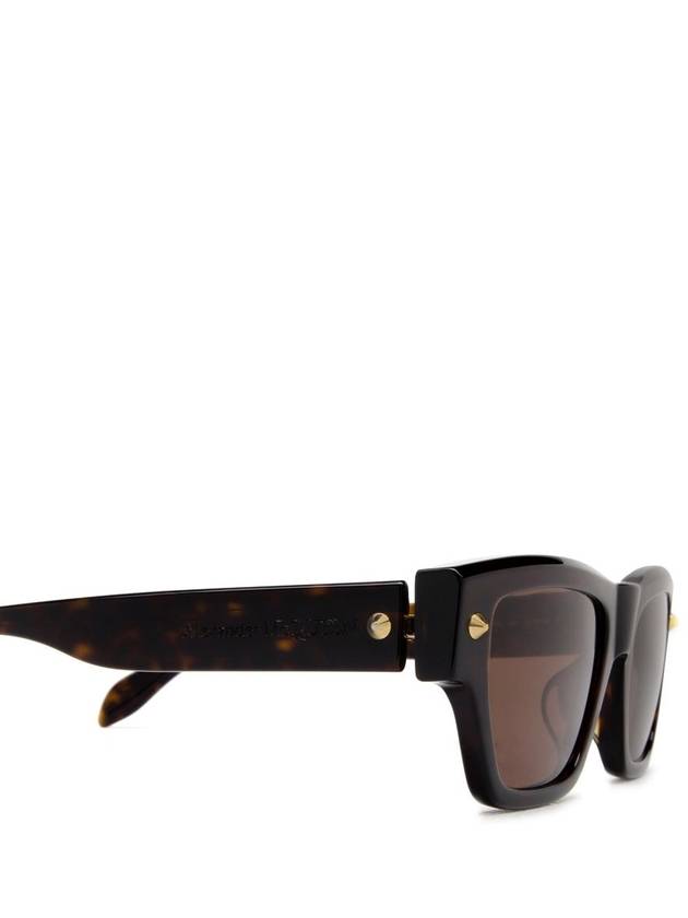 Sunglasses AM0409S 002 002 HAVANA HAVANA BROWN - ALEXANDER MCQUEEN - BALAAN 4