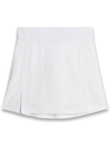 Women s Golf Amelie Mid Skirt White GWSD06338 0000 - J.LINDEBERG - BALAAN 1