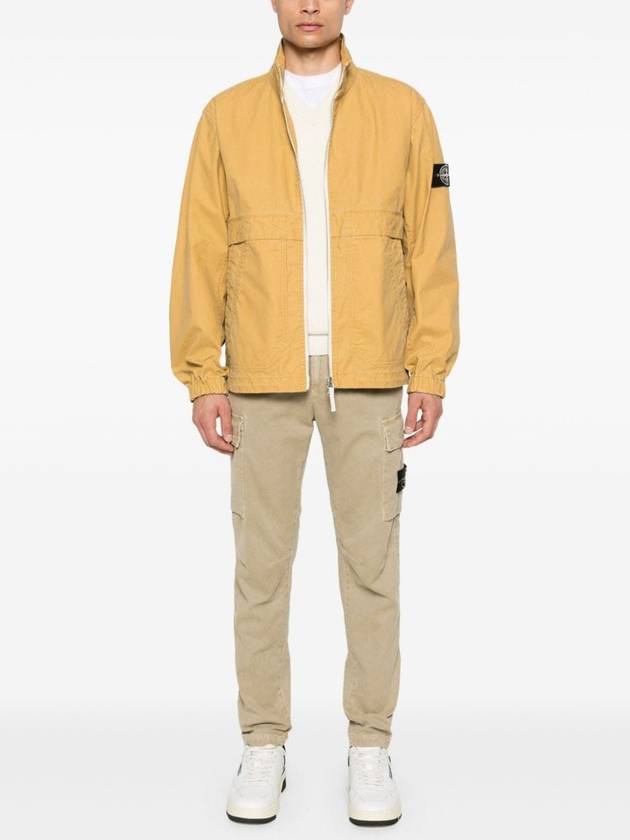 Compass Badge Cargo Straight Pants Beige - STONE ISLAND - BALAAN 3