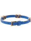 V Logo Signature Bracelet Blue - VALENTINO - BALAAN 5