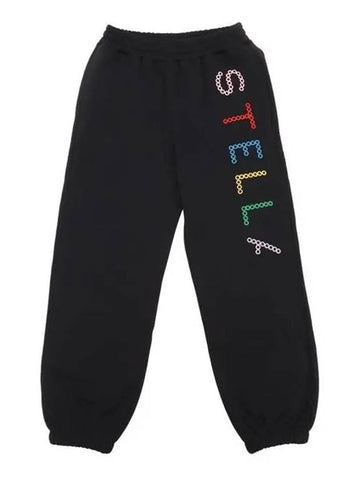 Stella Kids Logo Jogger Pants Black - STELLA MCCARTNEY - BALAAN 1