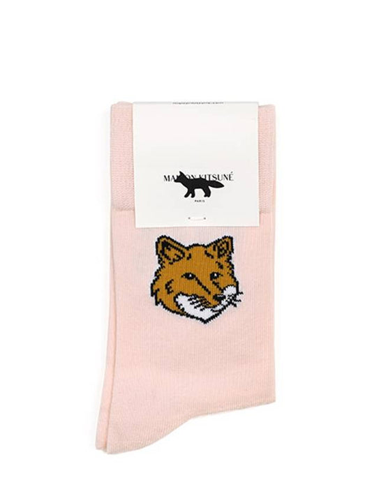 Socks NM06403KT0010 P628 Pink - MAISON KITSUNE - BALAAN 2