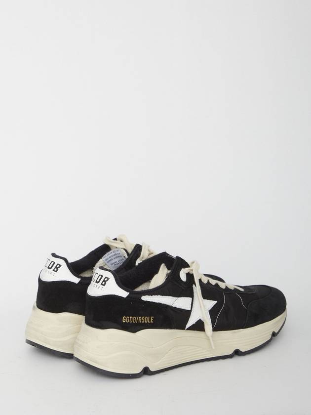 Men's Running Sole Low Top Sneakers Black - GOLDEN GOOSE - BALAAN 4