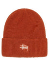 Basic cuff beanie - STUSSY - BALAAN 1