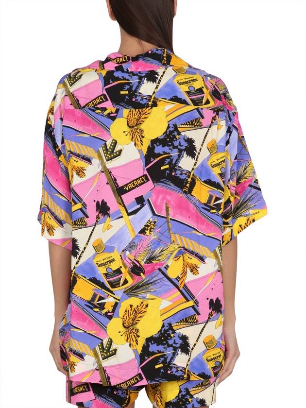 Printed bowling shirt - PALM ANGELS - BALAAN 4