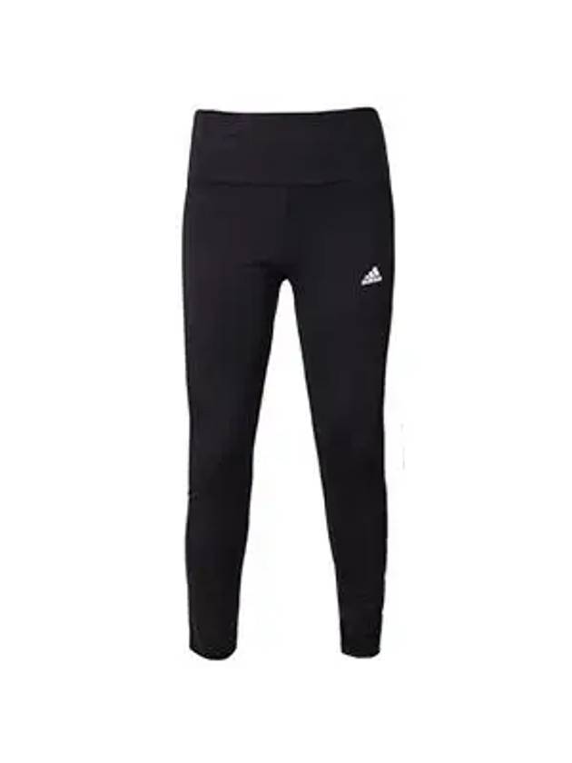 Women's Stacked Logo High Rise Leggings Black - ADIDAS - BALAAN 2