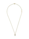 Gancini Crystal Necklace Gold - SALVATORE FERRAGAMO - BALAAN 2