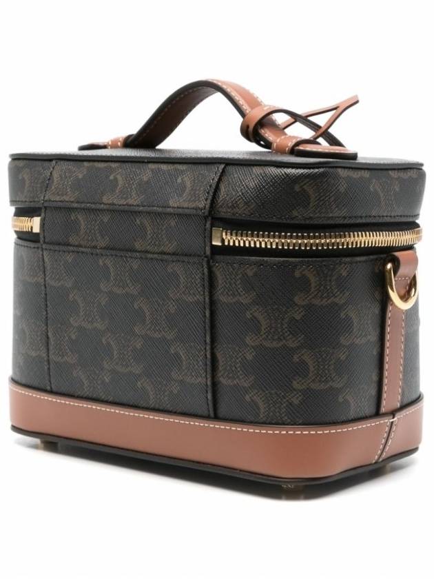 Celine vanity in Triomphe canvas and calfskin CEL4839HBRWZZZZZ00 - CELINE - BALAAN 3