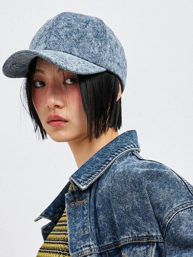 Oversized Denim Trucker Denim Jacket Blue - C WEAR BY THE GENIUS - BALAAN 8