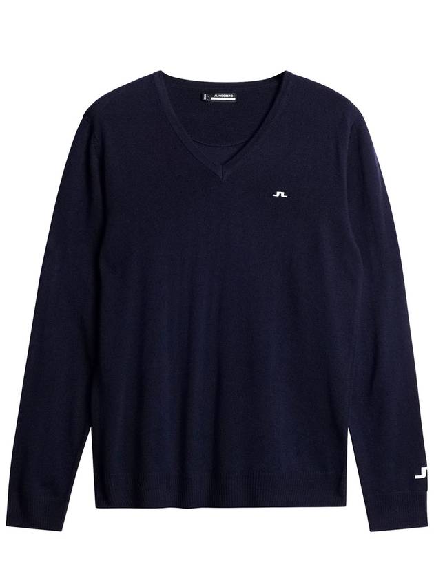 Men's Lymann Knit Sweater Navy - J.LINDEBERG - BALAAN 2