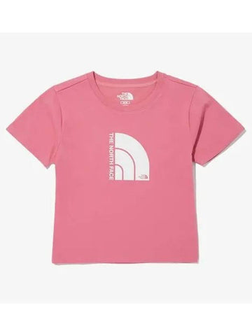 The North Face NT7UQ30M White Label Women s Slim Crop Short Sleeve T Shirt - THE NORTH FACE - BALAAN 1