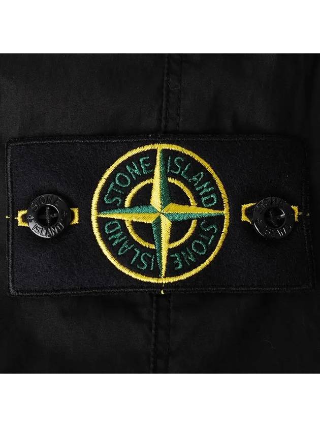 Wappen Logo Straight Pants Black - STONE ISLAND - BALAAN 5