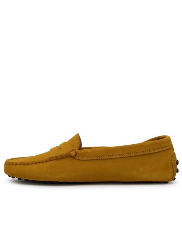 Gommino Suede Driving Shoes Yellow - TOD'S - BALAAN 4