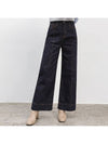 Loven wide raw denim pants - MONO AT.D - BALAAN 2