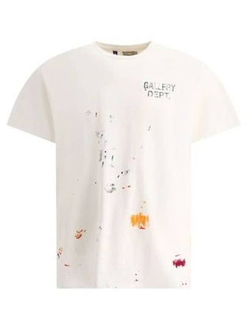 Short Sleeve T Shirt BWK 1030 WHTE White - GALLERY DEPT. - BALAAN 1