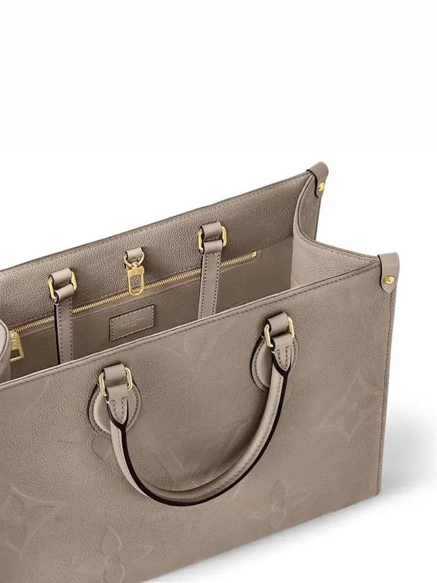 OnTheGo MM Monogram Tote Bag Grey - LOUIS VUITTON - BALAAN 6