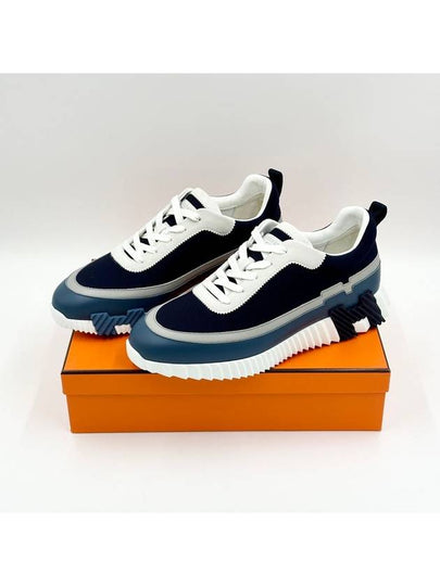 Tennis Bouncing Low Top Sneakers Marine - HERMES - BALAAN 2