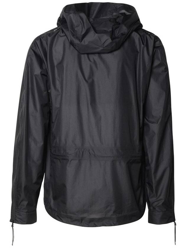 Metropolis Series Pertex Bloom Hooded Jacket Black - CP COMPANY - BALAAN 4