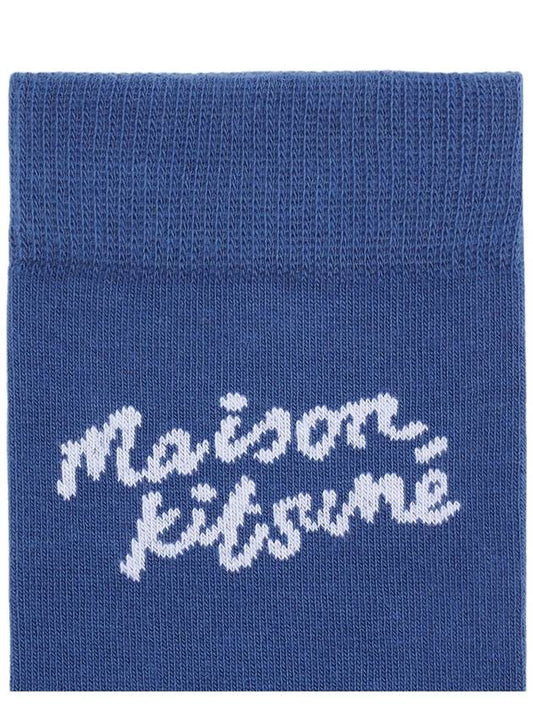 24SS handwriting socks MM06423 - MAISON KITSUNE - BALAAN 2