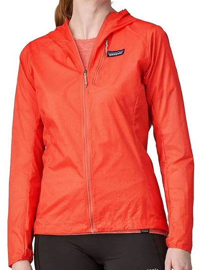 Women's Houdini Nylon Windbreaker Coho Coral - PATAGONIA - BALAAN 2