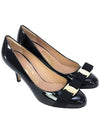 Carla Vara Bow Pumps Black - SALVATORE FERRAGAMO - BALAAN 2