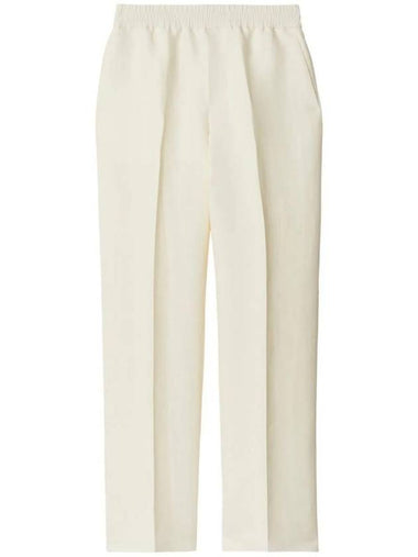 Canvas Tapered Pants - BURBERRY - BALAAN 1