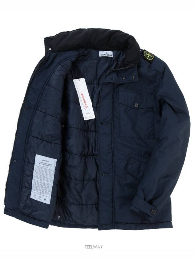 Waffen Patch Naslan Light Watteau Parka Navy - STONE ISLAND - BALAAN 4