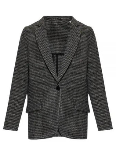 CHARLYNE VE0086FA A3D17E 02GY Charlene wool jacket - ISABEL MARANT - BALAAN 1