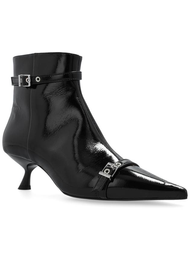 Ganni Heeled Ankle Boots, Women's, Black - GANNI - BALAAN 4