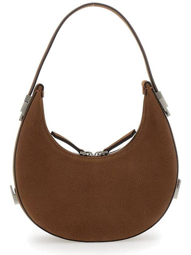 'Mini Toni' Brown Handbag With Engraved Logo In Leather Woman - OSOI - BALAAN 1