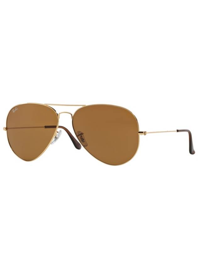 Eyewear Aviator Classic Sunglasses Brown Gold - RAY-BAN - BALAAN 1